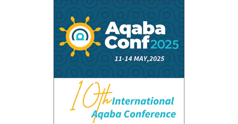 احتفالا بدورته العاشرة  اللجنة التنظيمية تقرر تغيير شعار مؤتمر العقبة AqabaConf2025